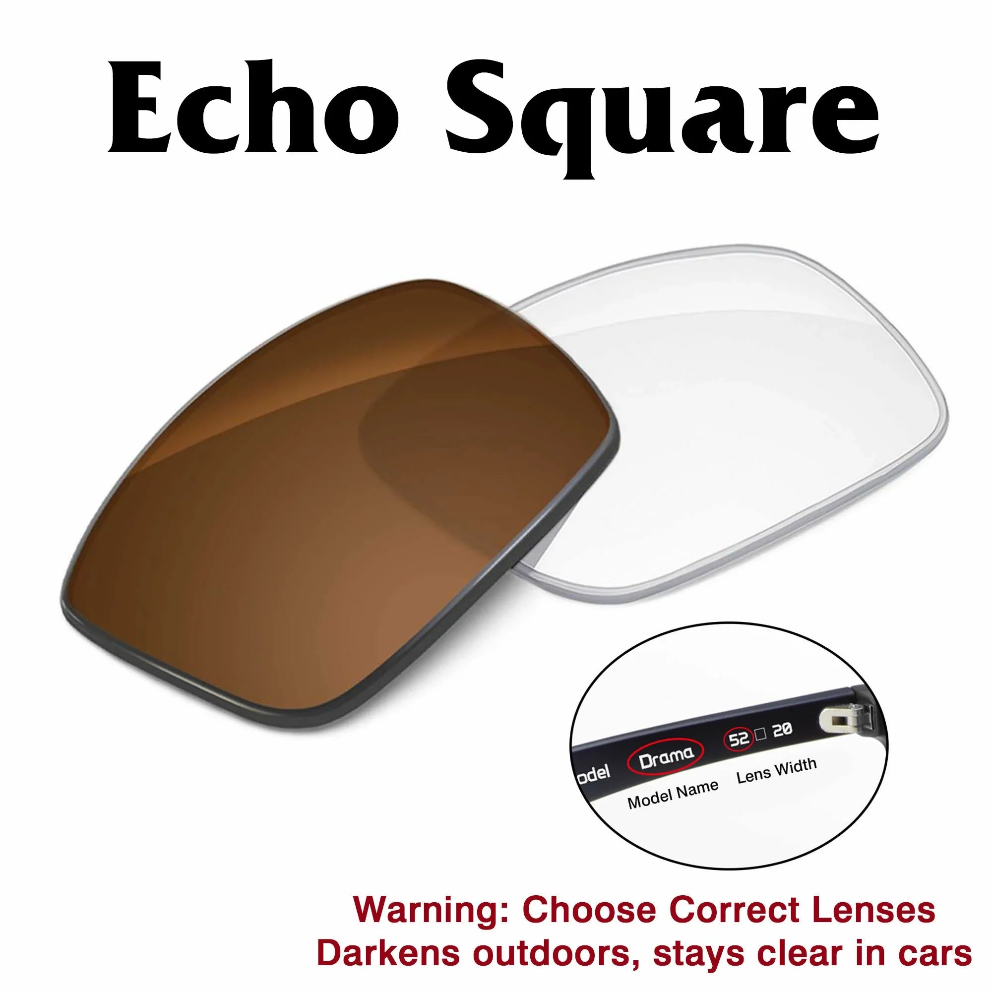 Amazon Echo Square Replacement Lenses