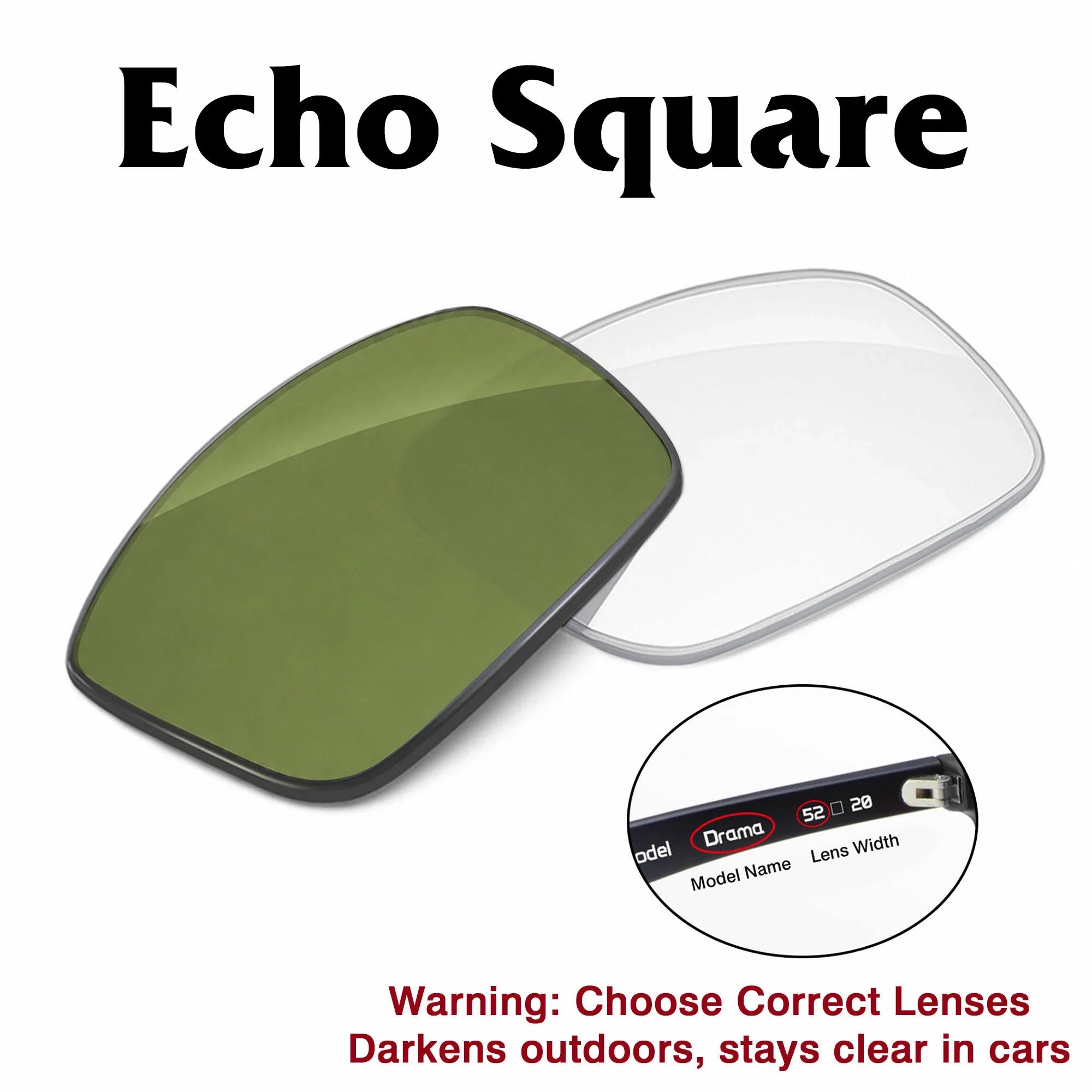 Amazon Echo Square Replacement Lenses