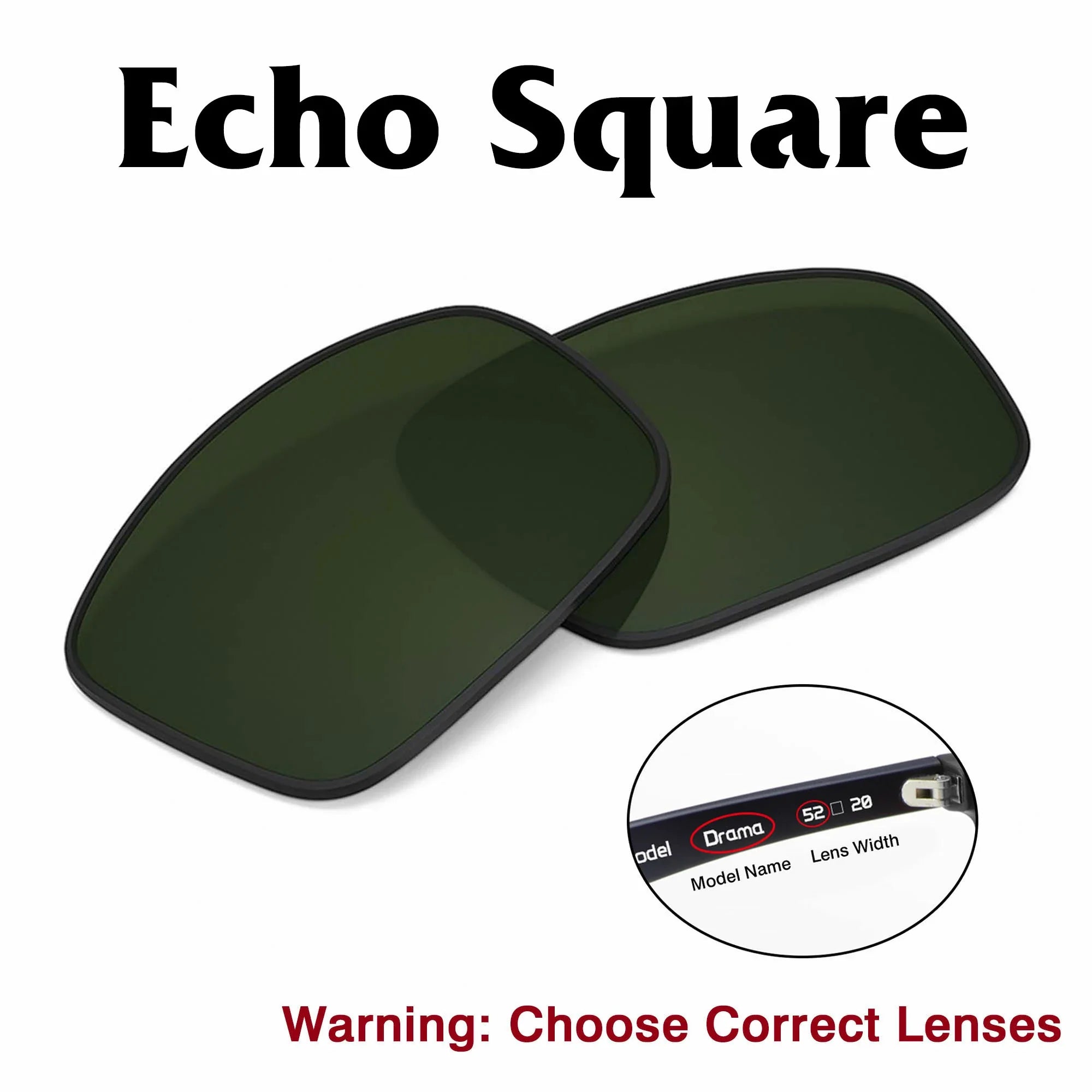 Amazon Echo Square Replacement Lenses