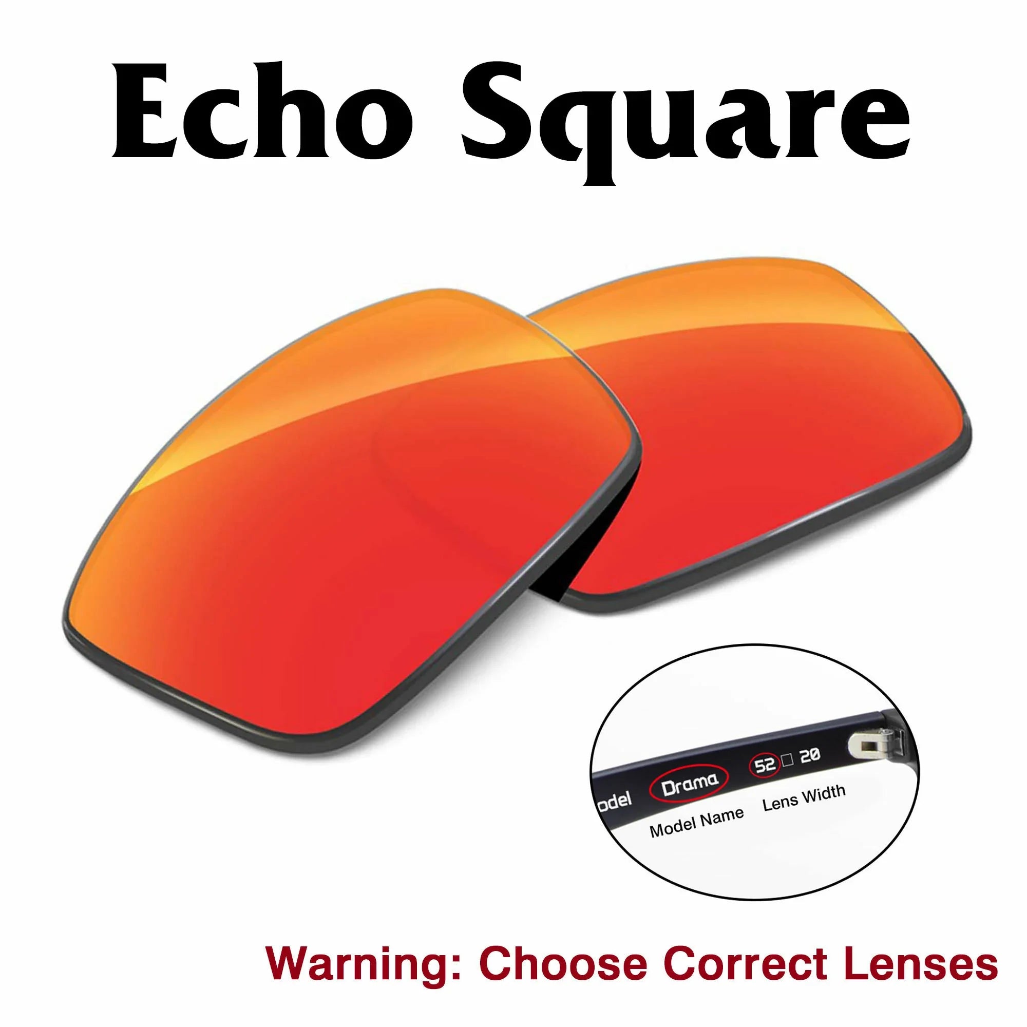 Amazon Echo Square Replacement Lenses