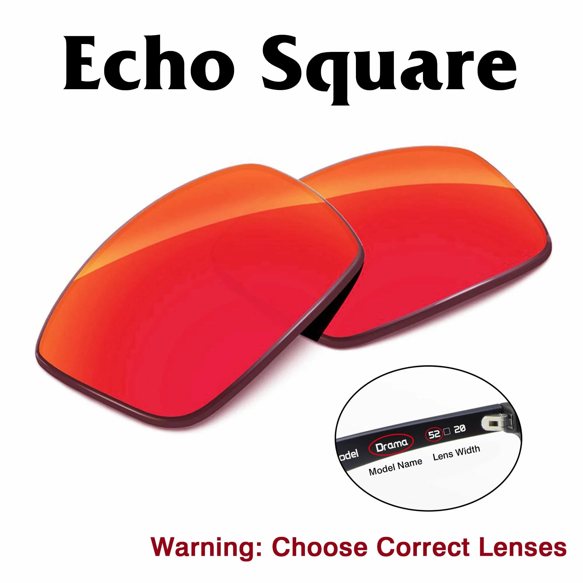 Amazon Echo Square Replacement Lenses