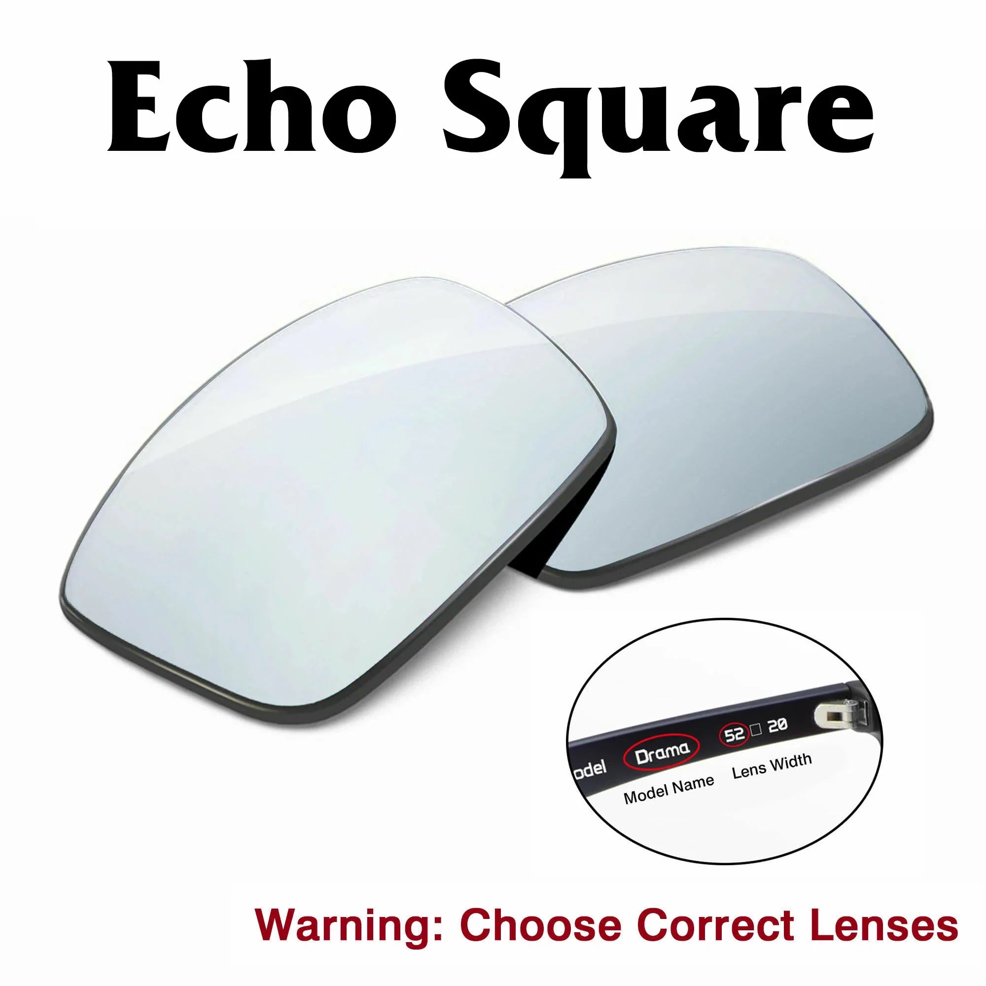 Amazon Echo Square Replacement Lenses