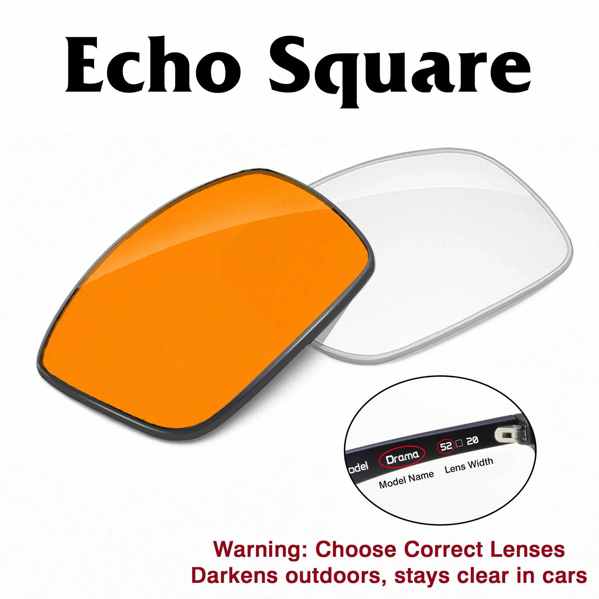 Amazon Echo Square Replacement Lenses