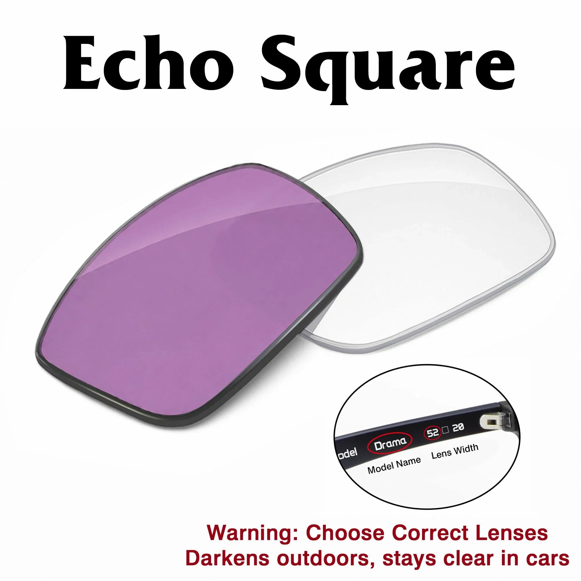 Amazon Echo Square Replacement Lenses