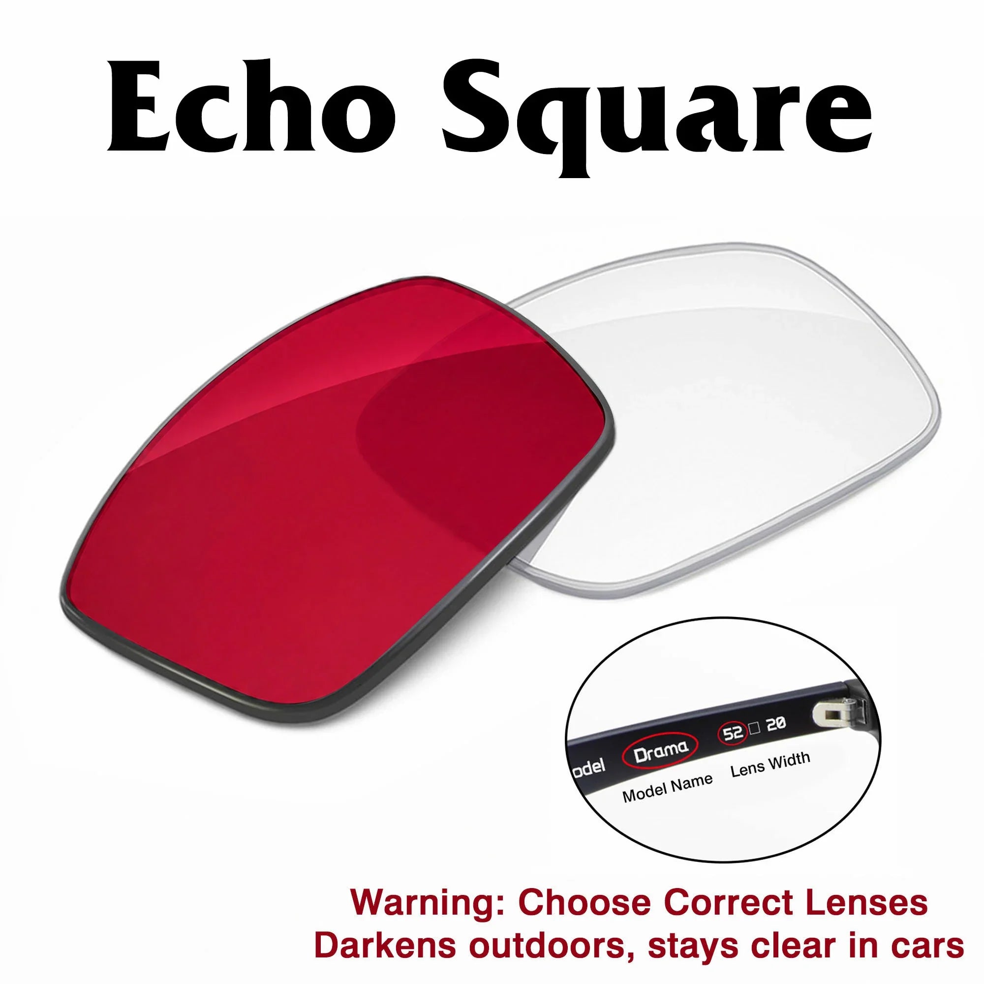 Amazon Echo Square Replacement Lenses