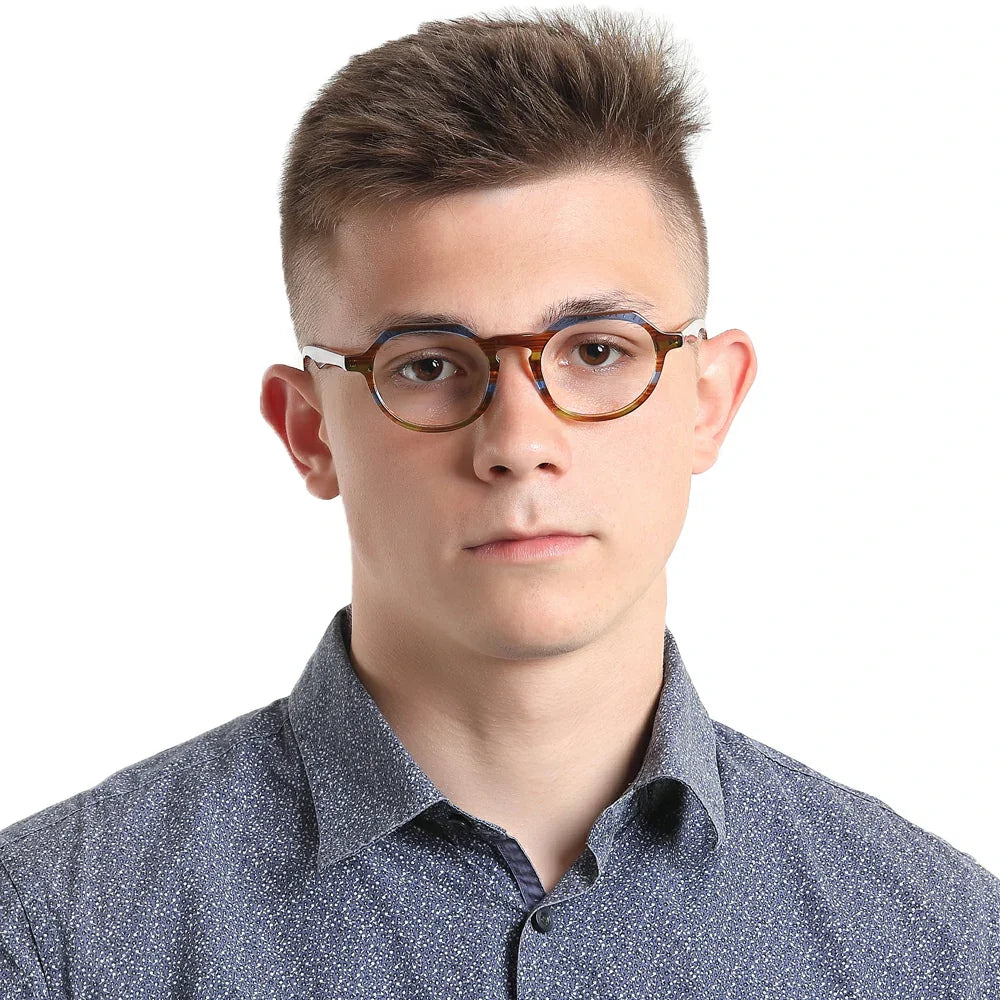 Acetate Oval Eyeglasses