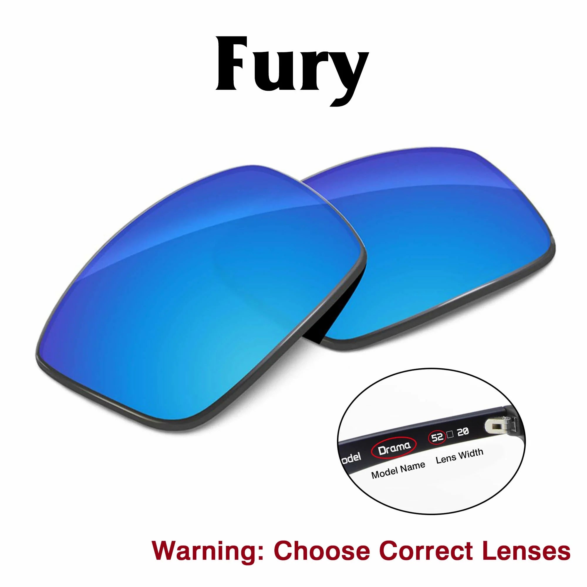 Meta Fury Replacement Lenses