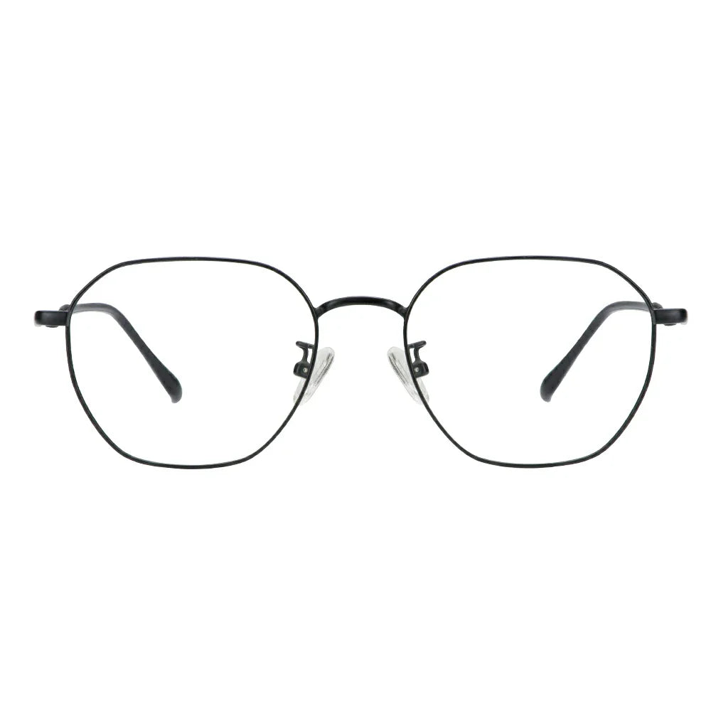 Metal Oval Eyeglasses