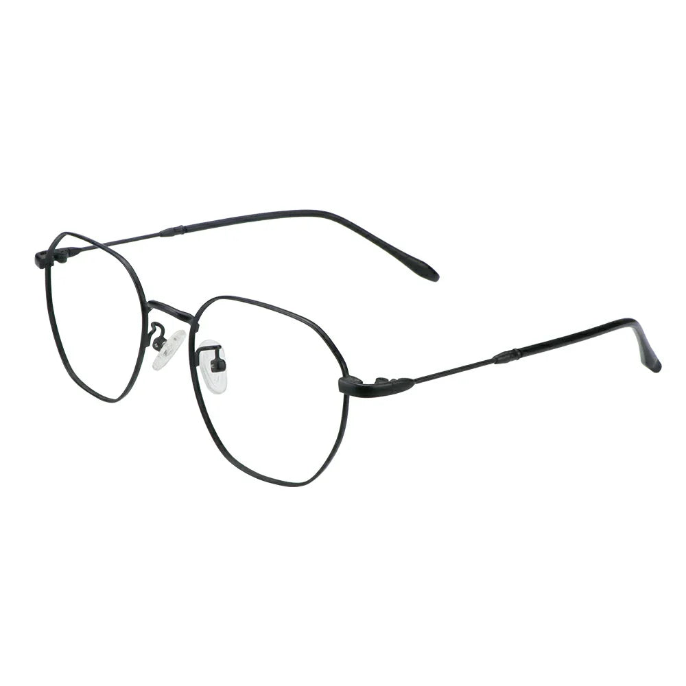 Metal Oval Eyeglasses