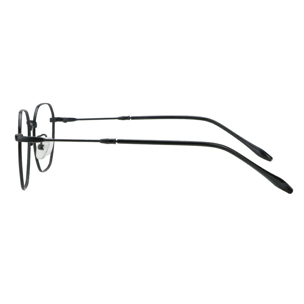 Metal Oval Eyeglasses