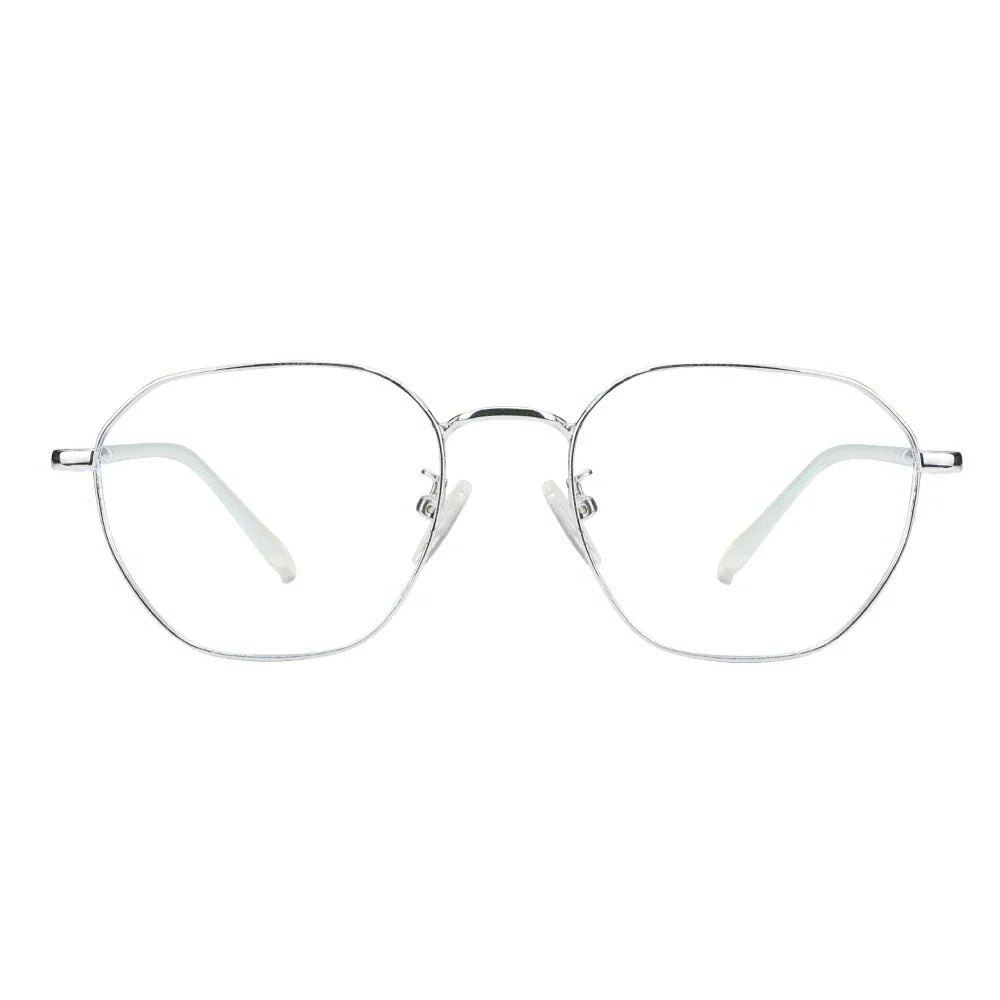 Metal Oval Eyeglasses