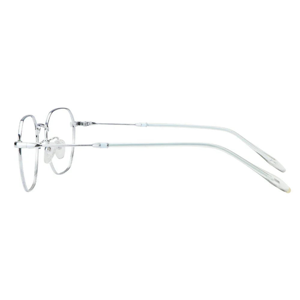 Metal Oval Eyeglasses