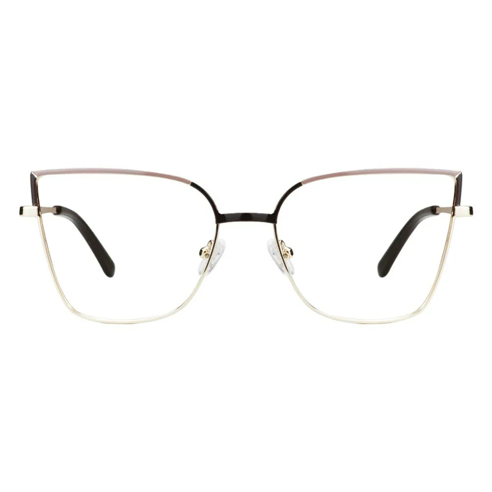 Metal Cat-Eye Eyeglasses