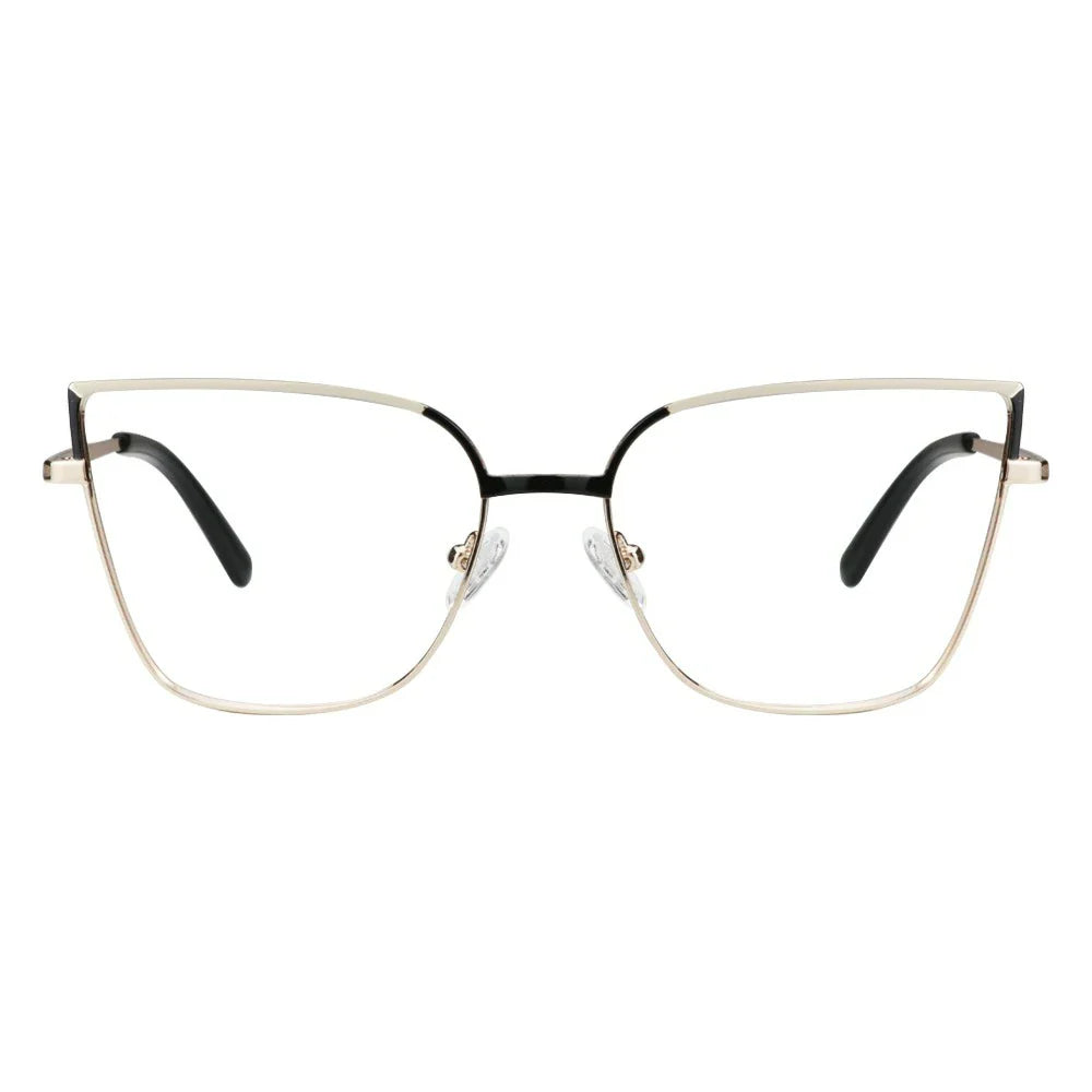 Metal Cat-Eye Eyeglasses