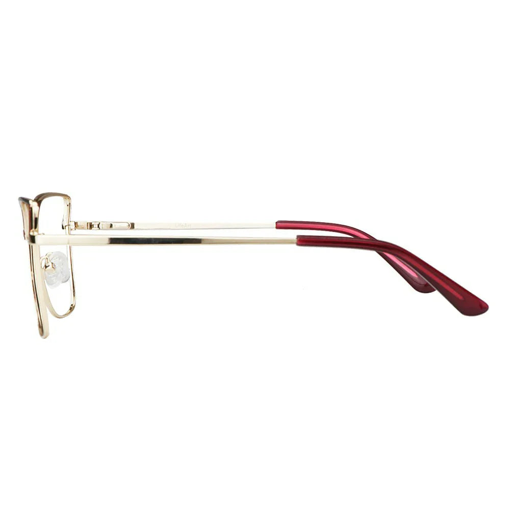 Metal Cat-Eye Eyeglasses