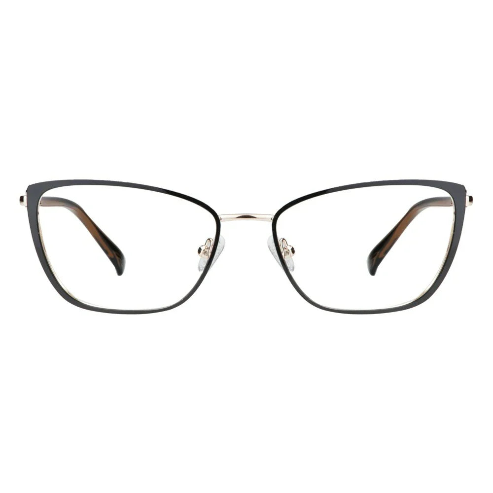 Metal Cat-Eye Eyeglasses