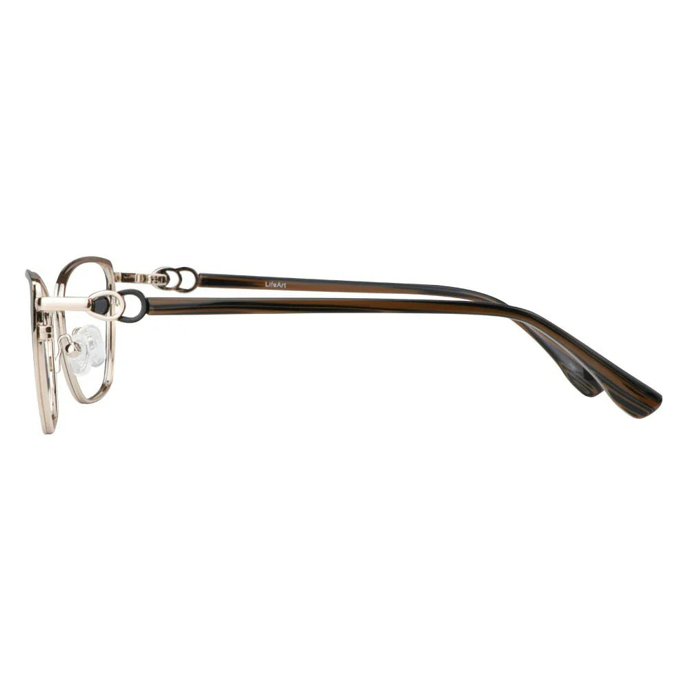 Metal Cat-Eye Eyeglasses