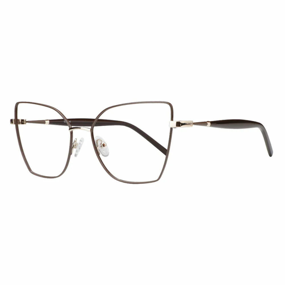 Metal Cat-Eye Eyeglasses