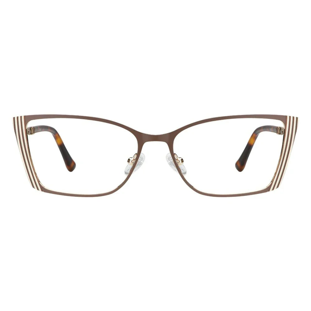 Metal Cat Eye Eyeglasses