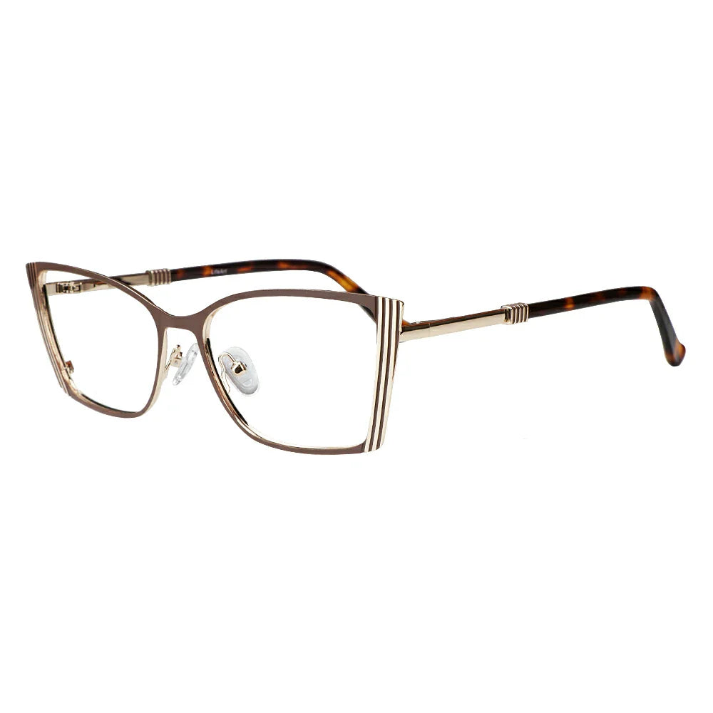 Metal Cat Eye Eyeglasses