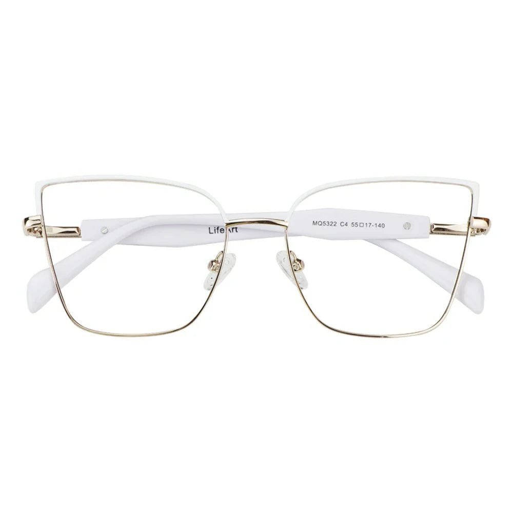 Metal Cat Eye Eyeglasses