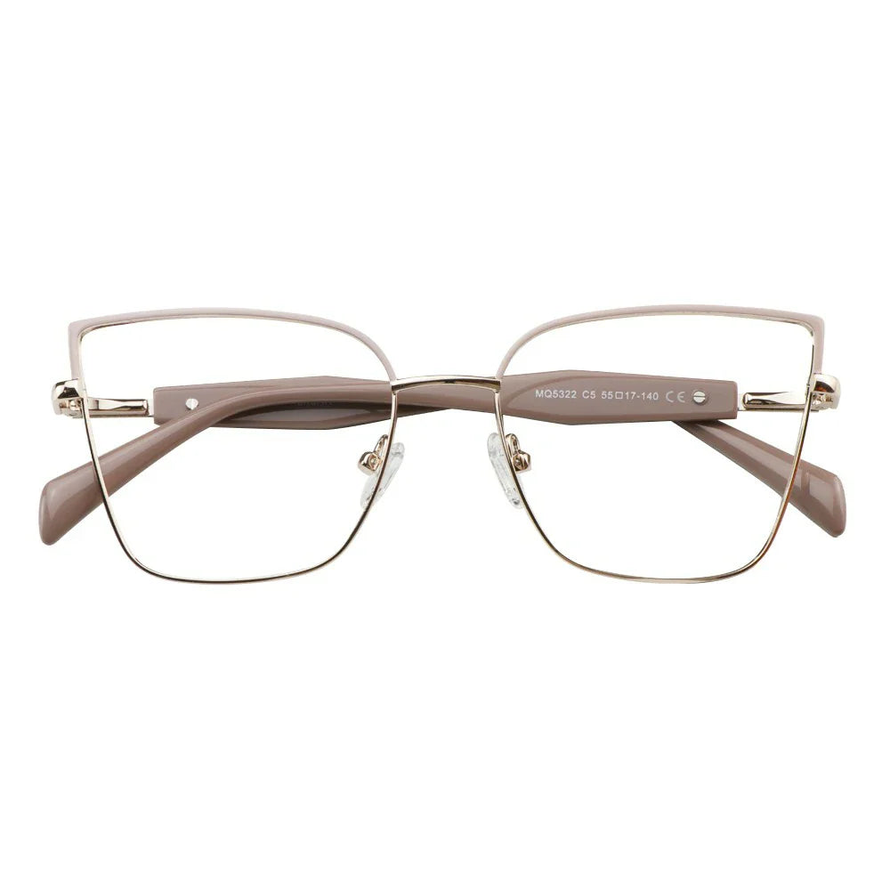 Metal Cat Eye Eyeglasses