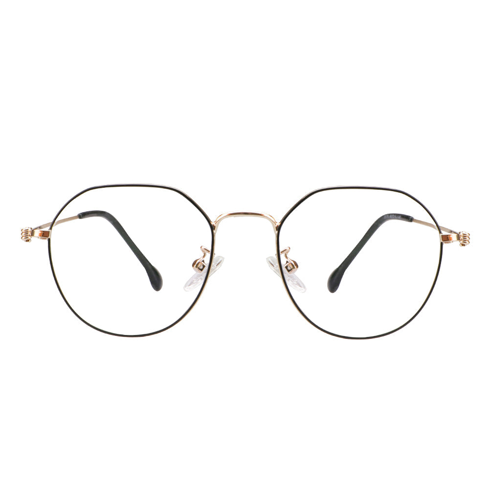  Metal Geometric Eyeglasses
