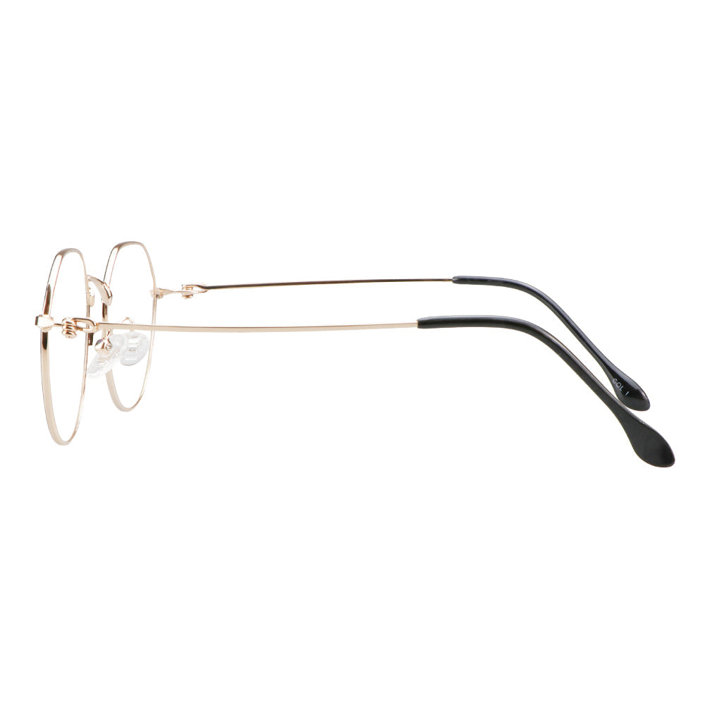  Metal Geometric Eyeglasses