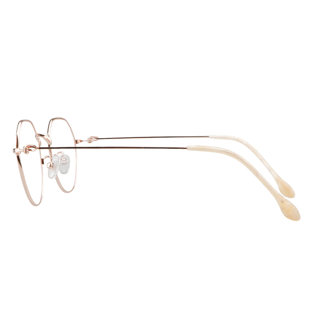  Metal Geometric Eyeglasses