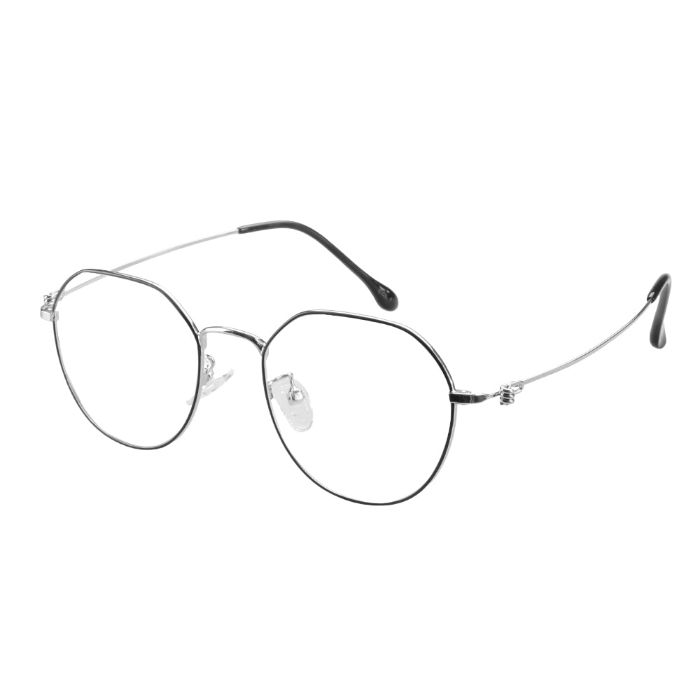  Metal Geometric Eyeglasses