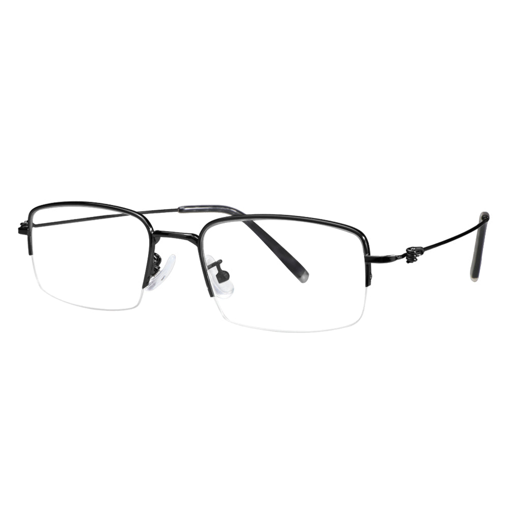 Metal Rectangular Eyeglasses