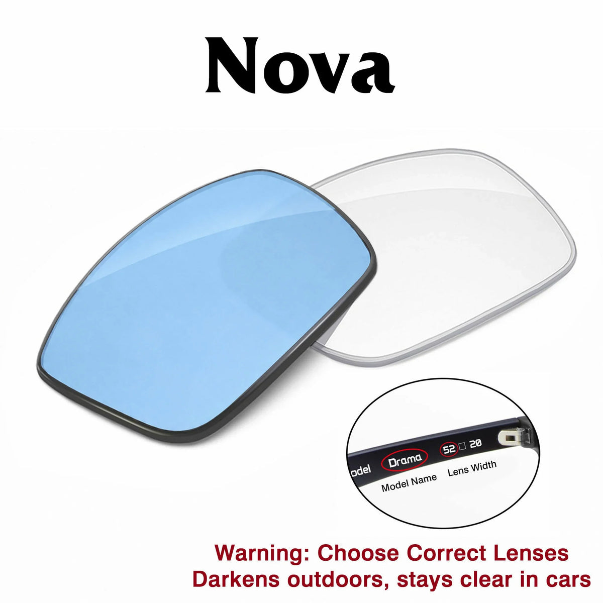 Meta Nova Replacement Lenses