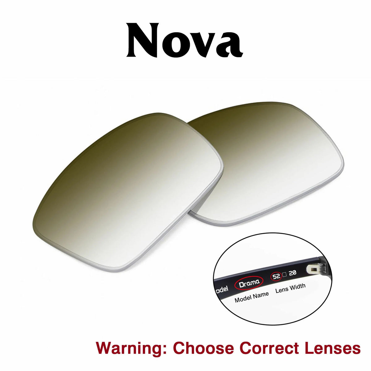 Meta Nova Replacement Lenses