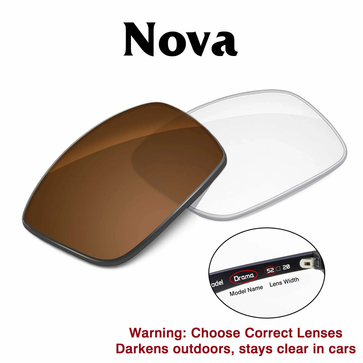 Meta Nova Replacement Lenses