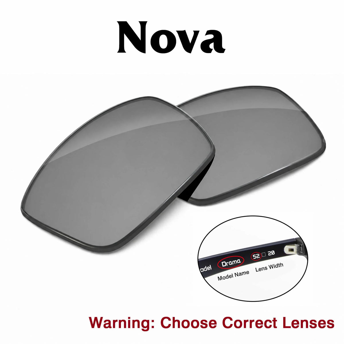 Meta Nova Replacement Lenses