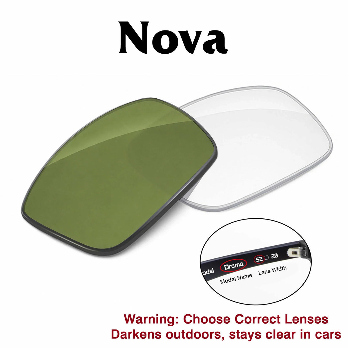 Meta Nova Replacement Lenses