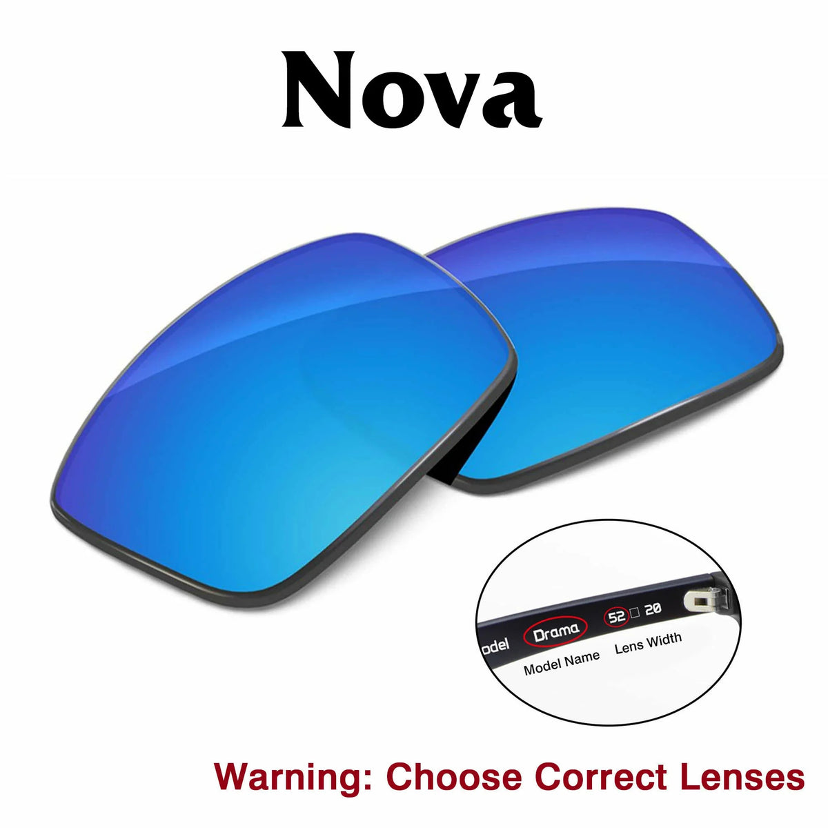 Meta Nova Replacement Lenses