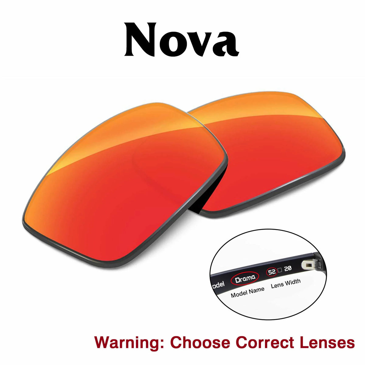 Meta Nova Replacement Lenses