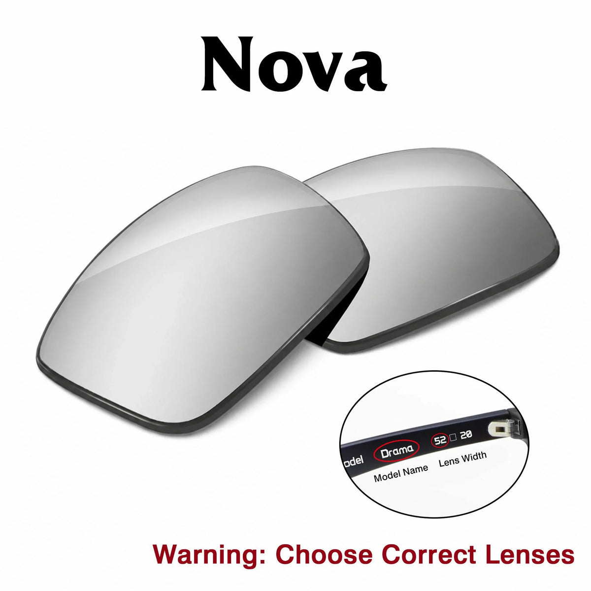 Meta Nova Replacement Lenses
