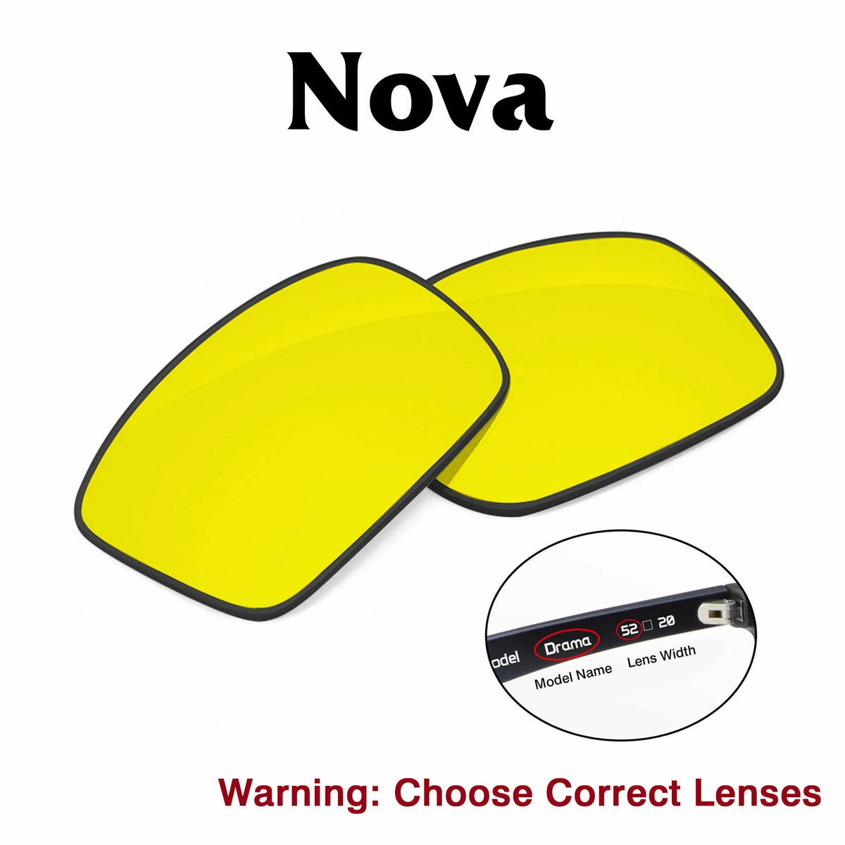 Meta Nova Replacement Lenses