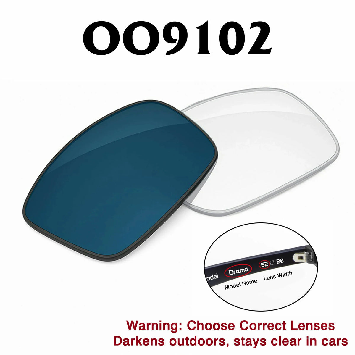 Oakley OO9102 Lenses (57 mm)