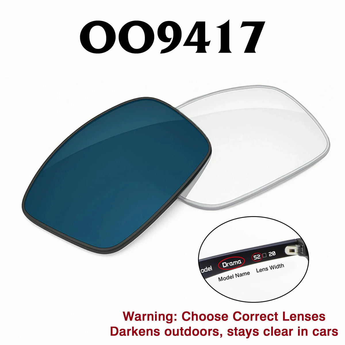 Oakley OO9417 Lenses (59 mm)