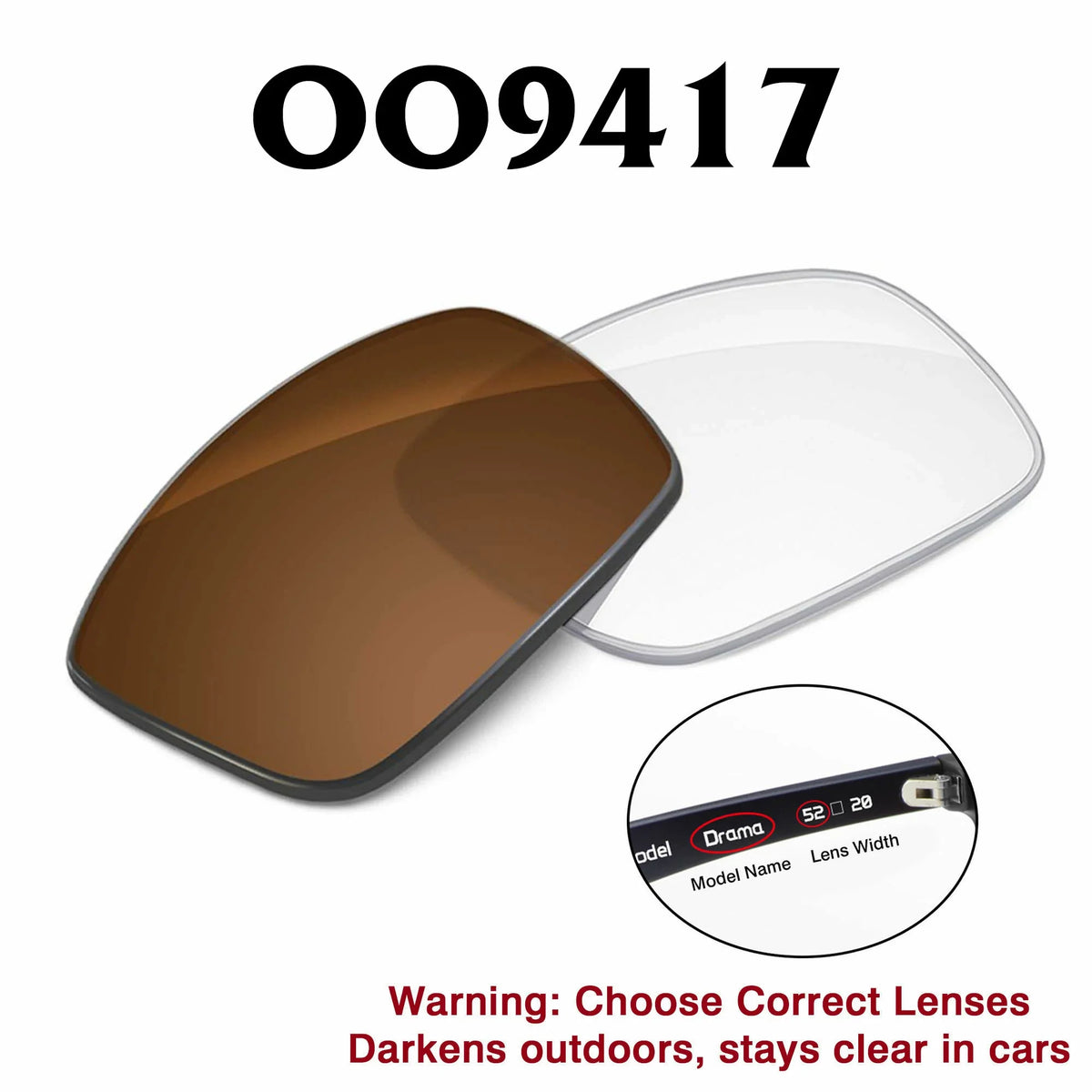 Oakley OO9417 Lenses (59 mm)