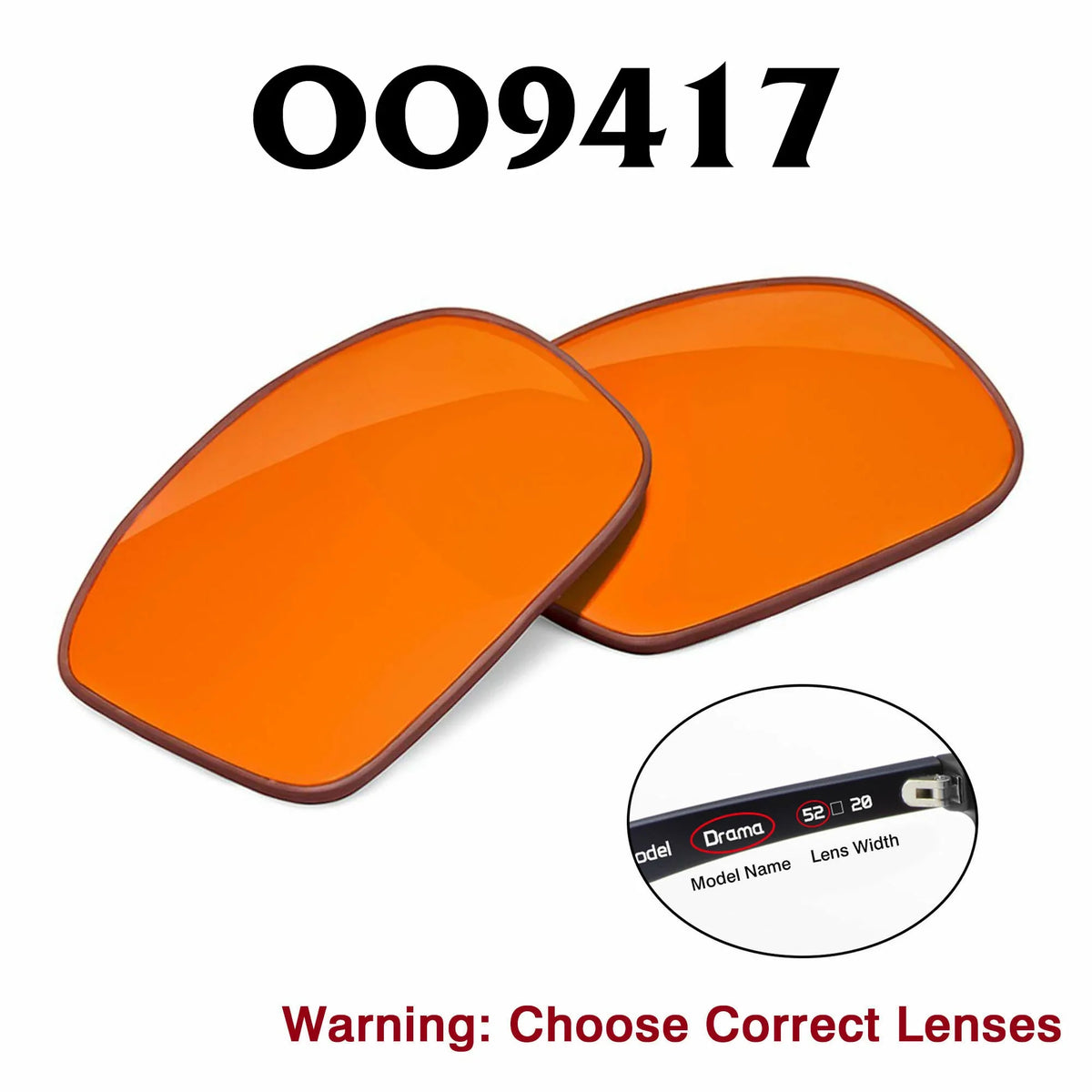Oakley OO9417 Replacement Lenses (59 mm)