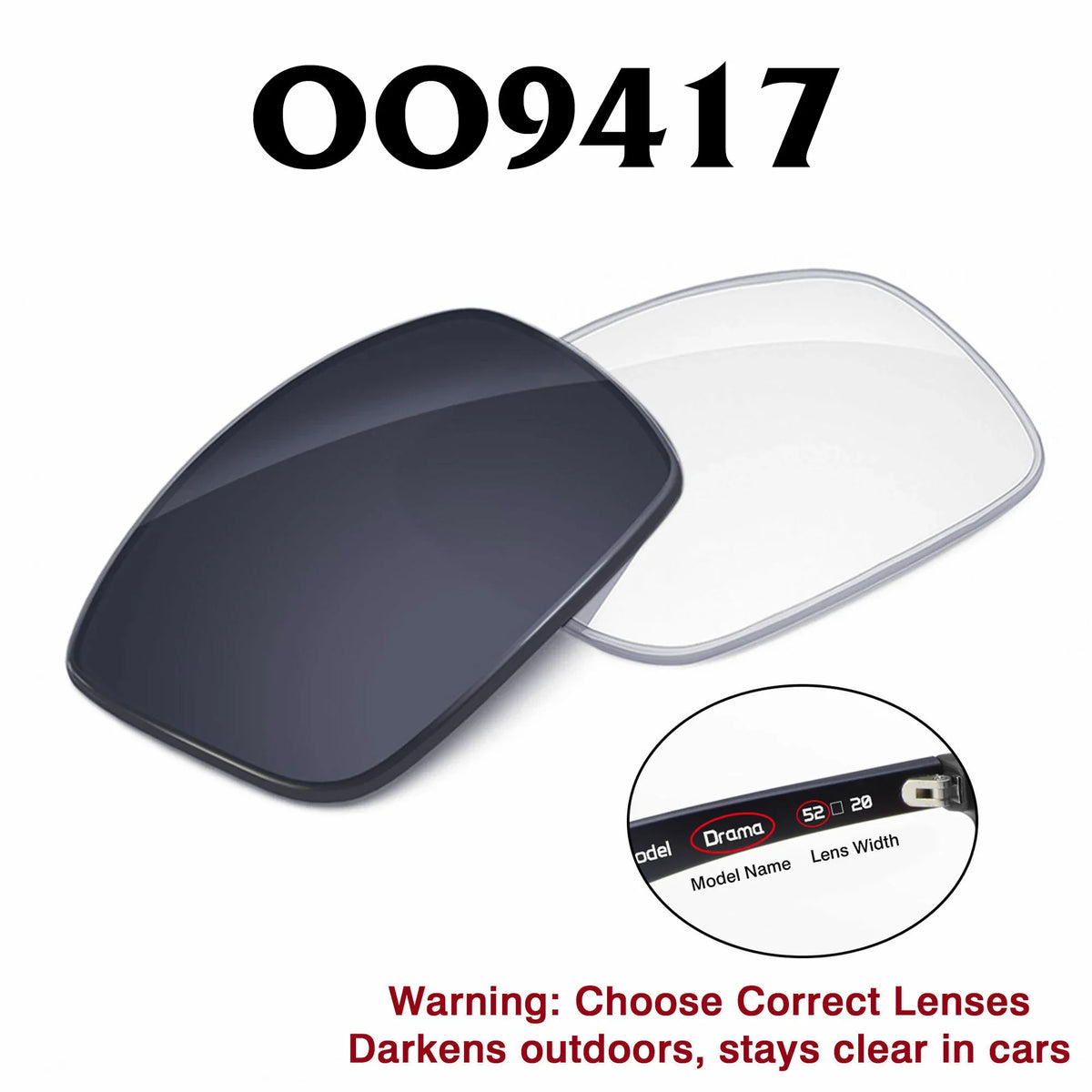 Oakley OO9417 Lenses (59 mm)