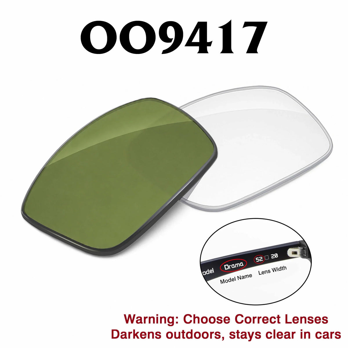 Oakley OO9417 Lenses (59 mm)