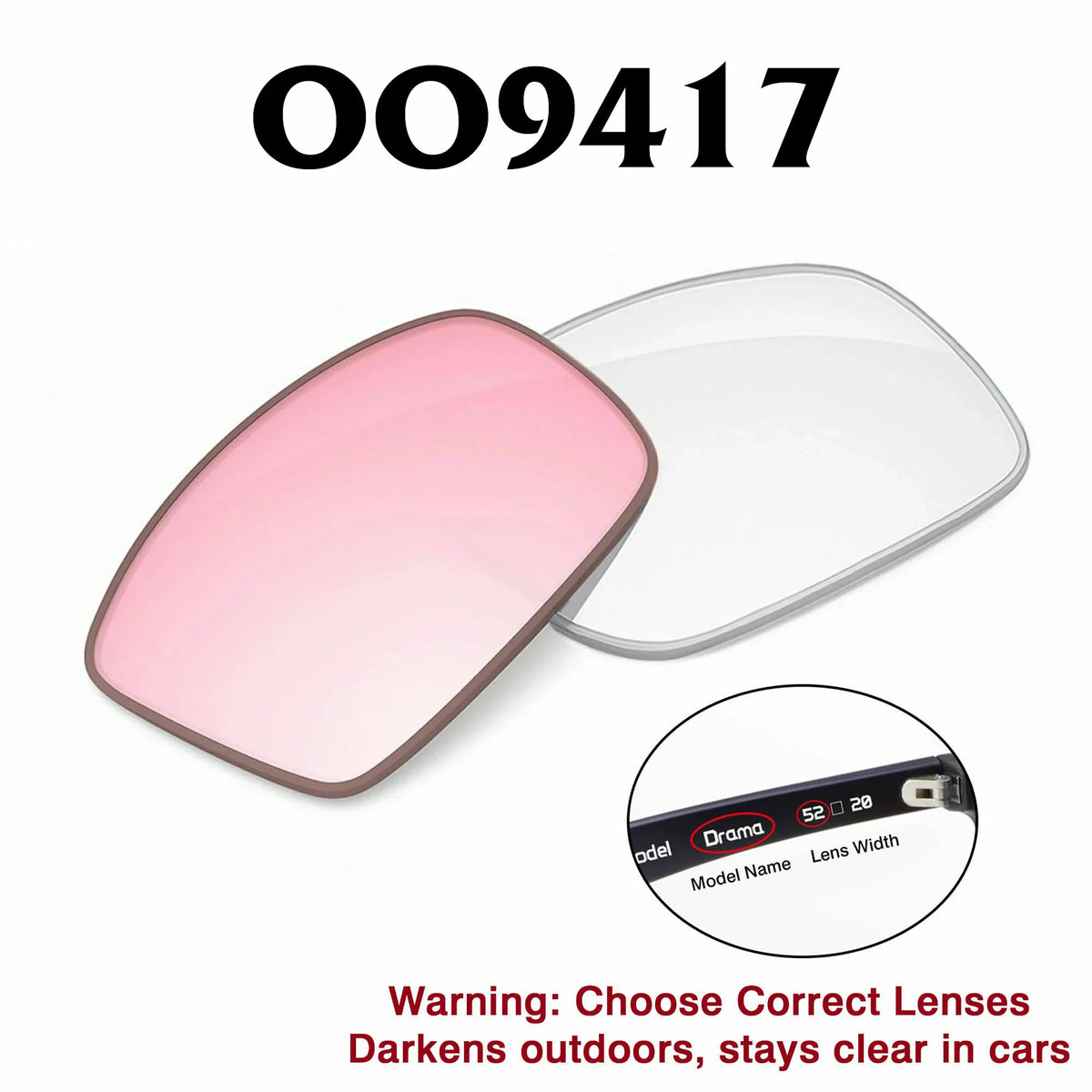 Oakley OO9417 Replacement Lenses (59 mm)