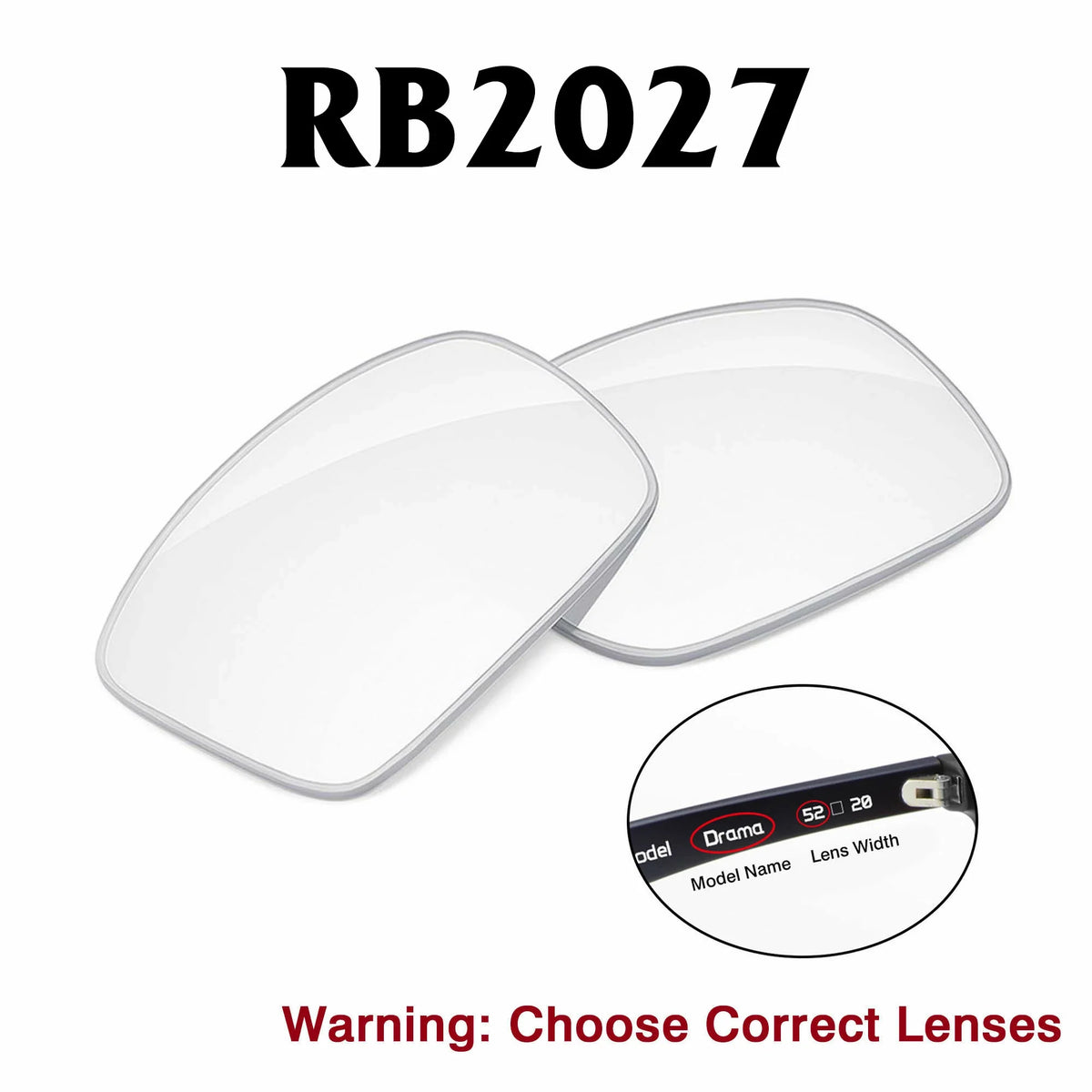 Ray-Ban Predator 2 Replacement Lenses RB2027