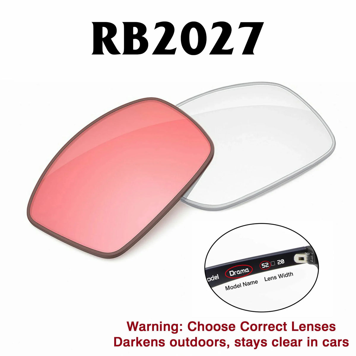 Ray-Ban Predator 2 Replacement Lenses RB2027