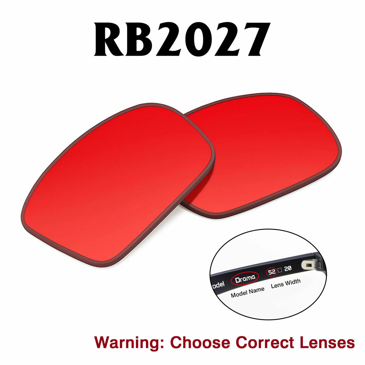 Ray-Ban Predator 2 Replacement Lenses RB2027